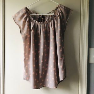 Lauren Conrad Polka Dot Top